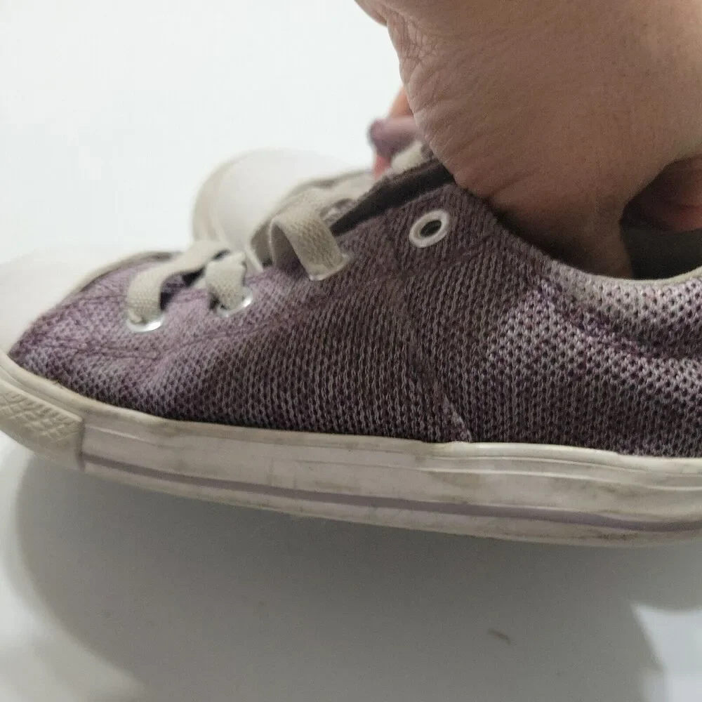 Converse Shoes Little Girls 10 Purple Chuck Taylor Star All‎ Star Sneakers Lace
